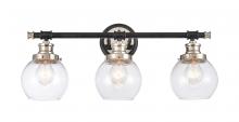 Innovations Lighting 340-3W-BPN-G3402-6 - Saybrook - 3 Light - 24 inch - Black Polished Nickel - Bath Vanity Light