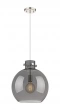 Innovations Lighting 410-1PL-PN-G410-14SM - Newton Sphere - 1 Light - 14 inch - Polished Nickel - Cord hung - Pendant