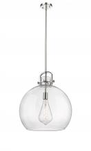 Innovations Lighting 410-1SL-PN-G410-18CL - Newton Sphere - 1 Light - 18 inch - Polished Nickel - Multi Pendant