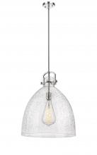 Innovations Lighting 410-1SL-PN-G412-18SDY - Newton Bell - 1 Light - 18 inch - Polished Nickel - Multi Pendant