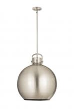 Innovations Lighting 410-1SL-SN-M410-18SN - Newton Sphere - 1 Light - 18 inch - Satin Nickel - Multi Pendant