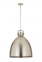 Innovations Lighting 410-1SL-SN-M412-18SN - Newton Sphere - 1 Light - 18 inch - Satin Nickel - Multi Pendant