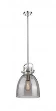 Innovations Lighting 410-1SM-PN-G412-10SM - Newton Bell - 1 Light - 10 inch - Polished Nickel - Mini Pendant