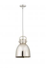 Innovations Lighting 410-1SM-PN-M412-10PN - Newton Sphere - 1 Light - 10 inch - Polished Nickel - Multi Pendant