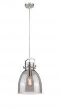 Innovations Lighting 410-1SM-SN-G412-10SM - Newton Bell - 1 Light - 10 inch - Satin Nickel - Multi Pendant