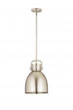 Innovations Lighting 410-1SM-SN-M412-10SN - Newton Sphere - 1 Light - 10 inch - Satin Nickel - Multi Pendant