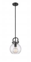 Innovations Lighting 410-1SS-BK-G410-8SDY - Newton Sphere - 1 Light - 8 inch - Matte Black - Multi Pendant