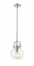 Innovations Lighting 410-1SS-PN-G410-8CL - Newton Sphere - 1 Light - 8 inch - Polished Nickel - Multi Pendant