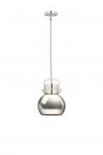 Innovations Lighting 410-1SS-PN-M410-8PN - Newton Sphere - 1 Light - 8 inch - Polished Nickel - Multi Pendant