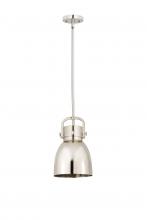 Innovations Lighting 410-1SS-PN-M412-8PN - Newton Sphere - 1 Light - 8 inch - Polished Nickel - Multi Pendant