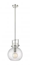 Innovations Lighting 411-1SM-PN-G410-10SDY - Newton Sphere - 1 Light - 10 inch - Polished Nickel - Mini Pendant