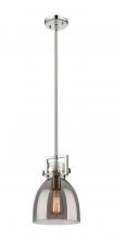 Innovations Lighting 411-1SS-PN-G412-8SM - Newton Bell - 1 Light - 8 inch - Polished Nickel - Mini Pendant