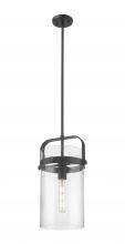 Innovations Lighting 413-1SM-BK-G413-1S-8SDY - Pilaster - 1 Light - 8 inch - Matte Black - Pendant