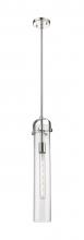 Innovations Lighting 413-1SS-PN-G413-1S-4CL - Pilaster - 1 Light - 5 inch - Polished Nickel - Pendant