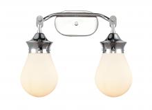  414-2W-PC-6W - Genesis - 2 Light - 18 inch - Polished Chrome - Bath Vanity Light