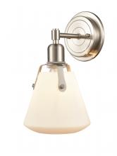 Innovations Lighting 422-1W-SN-7W - Luna - 1 Light - 7 inch - Satin Nickel - Bath Vanity Light