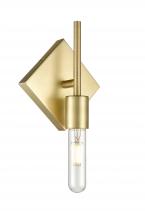  425-1W-SB - Mia - 1 Light - 6 inch - Satin Brass - Sconce