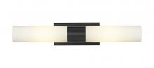 Innovations Lighting 429-2WL-BK-G429-11WH - Empire - 2 Light - 5 inch - Matte Black - Bath Vanity Light