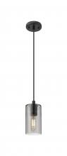 Innovations Lighting 434-1P-BK-G434-7SM - Crown Point - 1 Light - 5 inch - Matte Black - Pendant