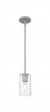 Innovations Lighting 434-1S-SN-G434-7SDY - Crown Point - 1 Light - 5 inch - Satin Nickel - Pendant