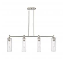 Innovations Lighting 434-4I-SN-G434-12SDY - Crown Point - 4 Light - 44 inch - Satin Nickel - Island Light