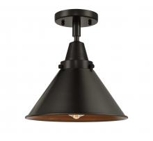 Innovations Lighting 447-1C-OB-M10-OB - Briarcliff - 1 Light - 10 inch - Oil Rubbed Bronze - Flush Mount