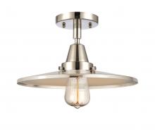  447-1C-PN-MFR-PN-12 - Appalachian - 1 Light - 12 inch - Polished Nickel - Flush Mount