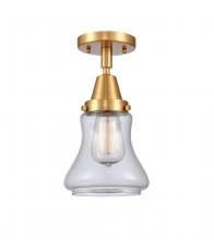 Innovations Lighting 447-1C-SG-G192 - Bellmont - 1 Light - 6 inch - Satin Gold - Flush Mount