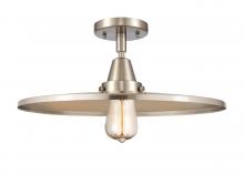  447-1C-SN-MFR-SN-16 - Appalachian - 1 Light - 16 inch - Brushed Satin Nickel - Flush Mount