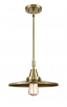 Innovations Lighting 447-1S-AB-MFR-AB-12 - Appalachian - 1 Light - 12 inch - Antique Brass - Mini Pendant