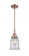 Innovations Lighting 447-1S-AC-G182 - Canton - 1 Light - 7 inch - Antique Copper - Mini Pendant