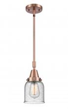 Innovations Lighting 447-1S-AC-G54 - Bell - 1 Light - 5 inch - Antique Copper - Mini Pendant