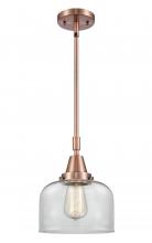 Innovations Lighting 447-1S-AC-G72 - Bell - 1 Light - 8 inch - Antique Copper - Mini Pendant