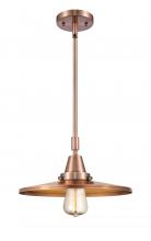  447-1S-AC-MFR-AC-12 - Appalachian - 1 Light - 12 inch - Antique Copper - Mini Pendant