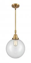 Innovations Lighting 447-1S-BB-G202-10 - Beacon - 1 Light - 10 inch - Brushed Brass - Mini Pendant
