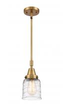 Innovations Lighting 447-1S-BB-G513 - Bell - 1 Light - 5 inch - Brushed Brass - Mini Pendant