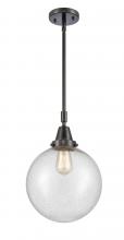Innovations Lighting 447-1S-BK-G204-10 - Beacon - 1 Light - 10 inch - Matte Black - Mini Pendant