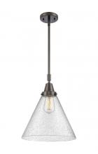 Innovations Lighting 447-1S-OB-G44-L - Cone - 1 Light - 12 inch - Oil Rubbed Bronze - Mini Pendant