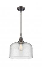 Innovations Lighting 447-1S-OB-G74-L - Bell - 1 Light - 12 inch - Oil Rubbed Bronze - Mini Pendant