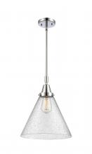 Innovations Lighting 447-1S-PC-G44-L - Cone - 1 Light - 12 inch - Polished Chrome - Mini Pendant