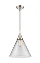 Innovations Lighting 447-1S-PN-G42-L - Cone - 1 Light - 12 inch - Polished Nickel - Mini Pendant