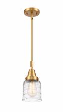Innovations Lighting 447-1S-SG-G513 - Bell - 1 Light - 5 inch - Satin Gold - Mini Pendant