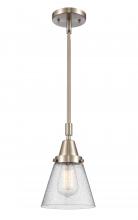 Innovations Lighting 447-1S-SN-G64 - Cone - 1 Light - 6 inch - Brushed Satin Nickel - Mini Pendant