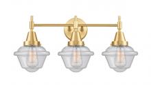 Innovations Lighting 447-3W-SG-G534 - Oxford - 3 Light - 26 inch - Satin Gold - Bath Vanity Light