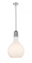  492-1S-PN-G581-14 - Amherst - 1 Light - 14 inch - Polished Nickel - Stem hung - Pendant