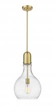  492-1S-SG-G584-12 - Amherst - 1 Light - 12 inch - Satin Gold - Stem hung - Mini Pendant