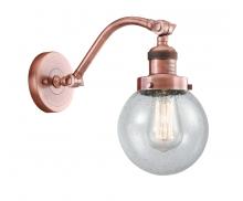 Innovations Lighting 515-1W-AC-G204-6 - Beacon - 1 Light - 6 inch - Antique Copper - Sconce
