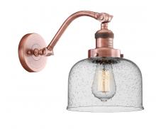 Innovations Lighting 515-1W-AC-G74 - Bell - 1 Light - 8 inch - Antique Copper - Sconce
