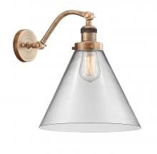 Innovations Lighting 515-1W-BB-G42-L - Cone - 1 Light - 12 inch - Brushed Brass - Sconce