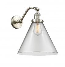 Innovations Lighting 515-1W-SN-G42-L - Cone - 1 Light - 12 inch - Brushed Satin Nickel - Sconce
